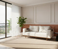 Aangan Sofa | Modern Upholstered Living Room Sofa with Solid Wood Frame