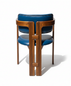 Kairo Dining Chair | Solid Wood Chair with Upholstered Seat & Back
