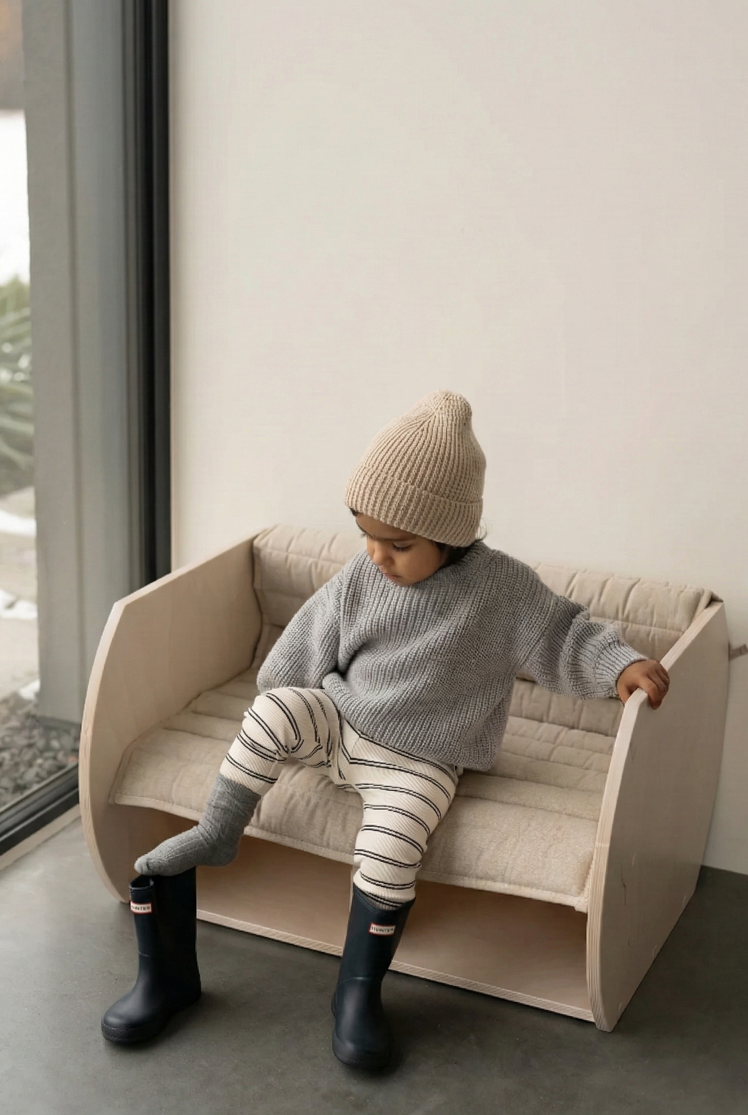 Mbark Montessori bench | birch